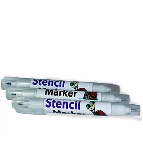 Dual Tip Stencil Marker (3Pk)