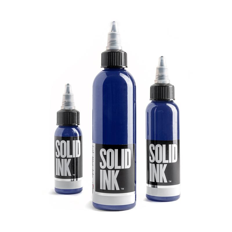 Solid Ink- Dark Blue