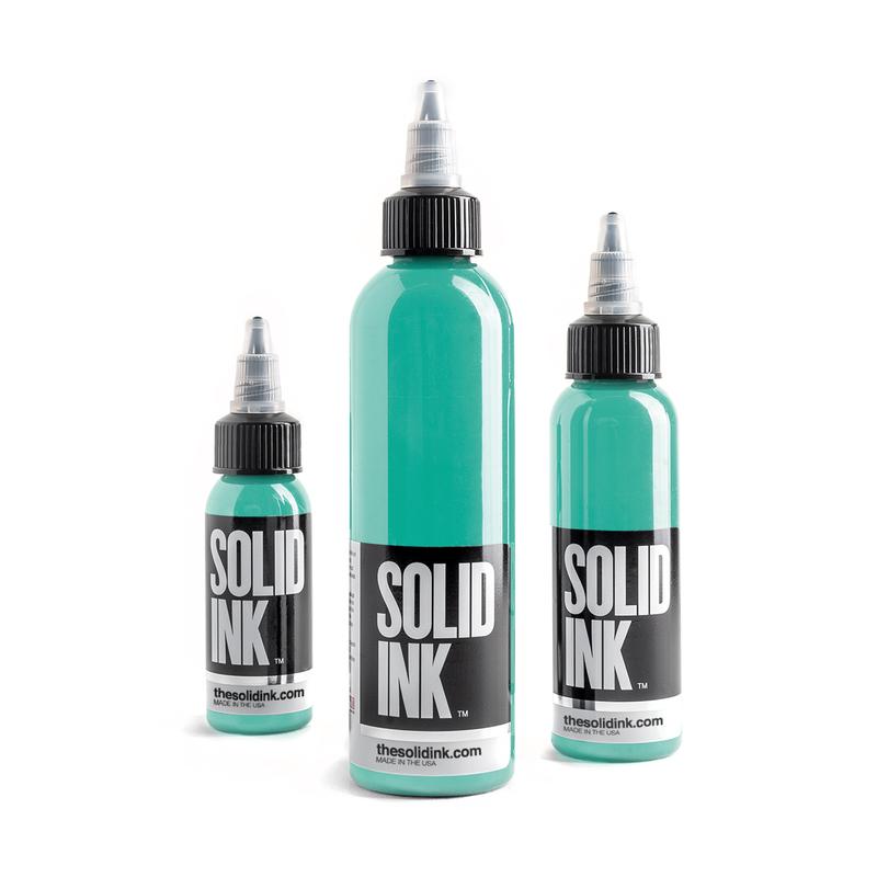 Solid Ink- Teal